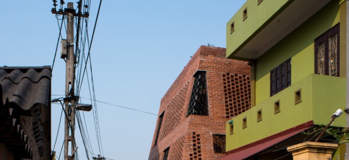 As cores do vizinho são bastante peculiares...
