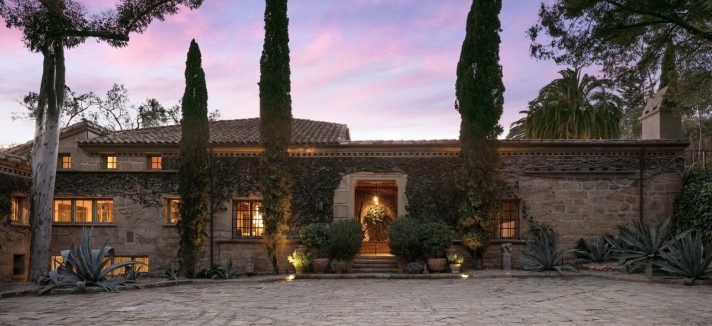 O exterior da propriedade