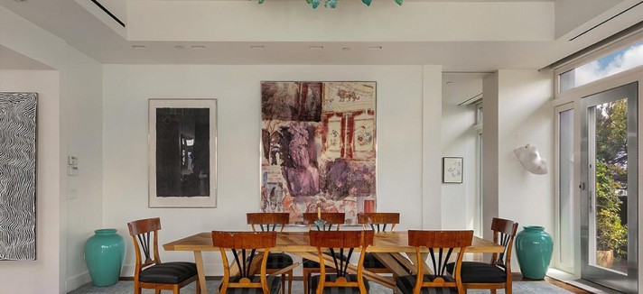 Uma zona para receber visitas