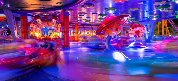 Espaços muito coloridos