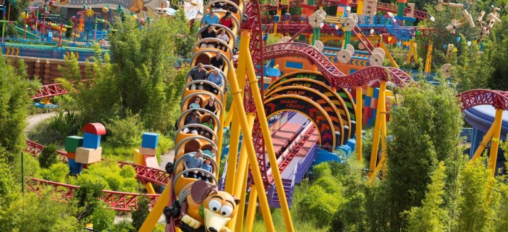 Vista aérea do parque