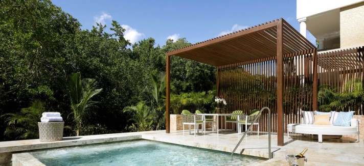 ... E uma atrativa piscina