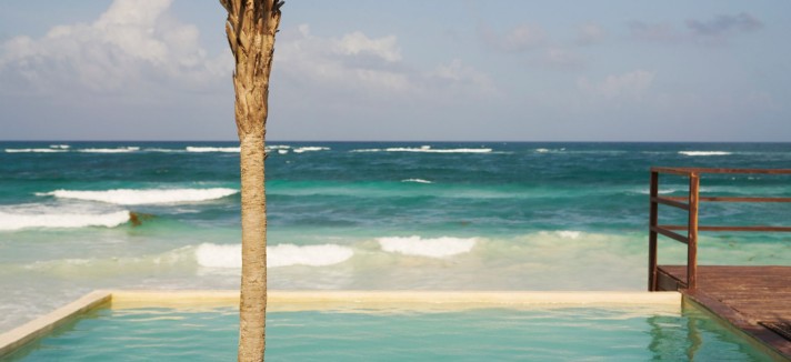 ... Ou piscina com mar