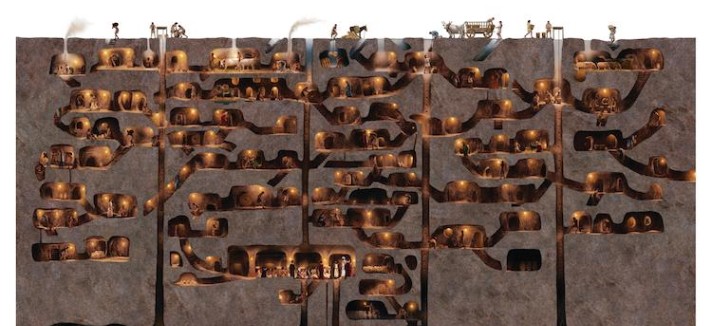 Os vários níveis da cidade