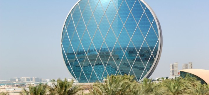 7 – Edifício Aldar Headquarters, em Abu Dhabi (EAU) 