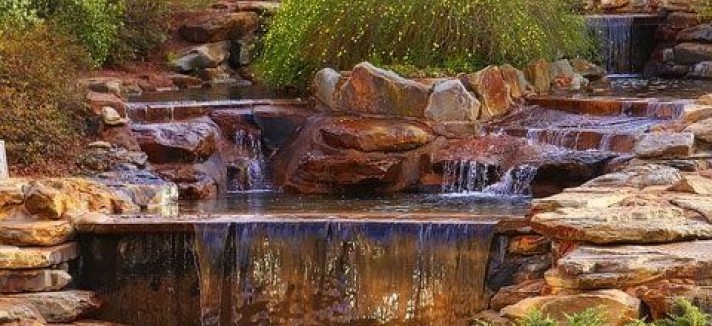 Um exemplar em cascata