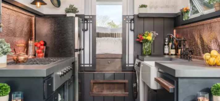 The Escher Tiny House, New Frontier Tiny Homes