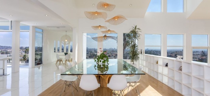 A sala de jantar
