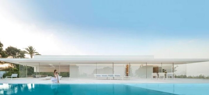 A incrível piscina...