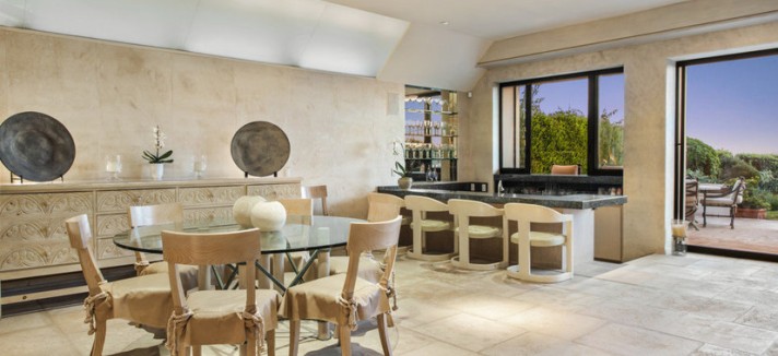 Sala de estar e terraço