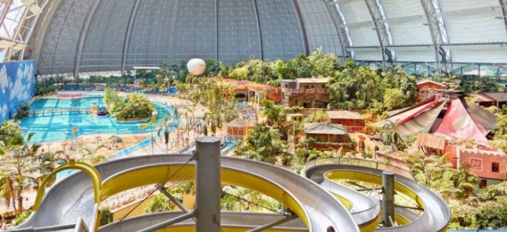 Parque tem várias áreas de lazer
