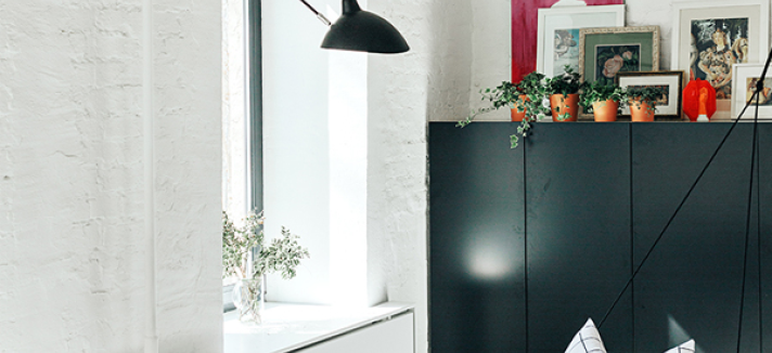 Um apartamento minimalista 