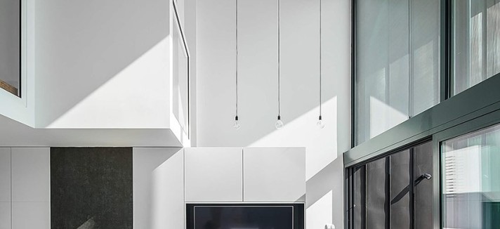 O interior da casa