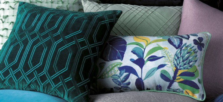 Têxteis para decorar a casa