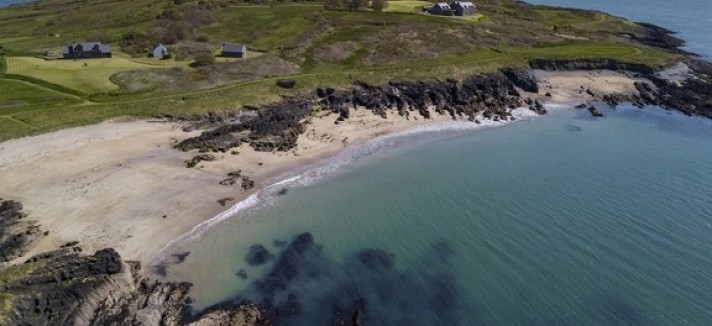 A ilha no meio do 'nada'