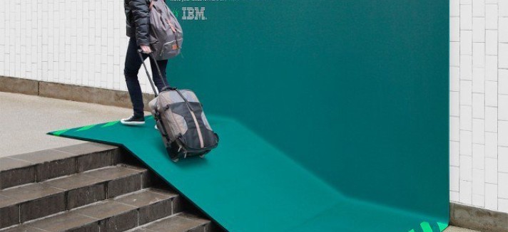 Uma rampa da IBM