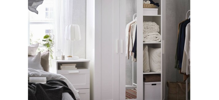 Armário de três portas Brimmes