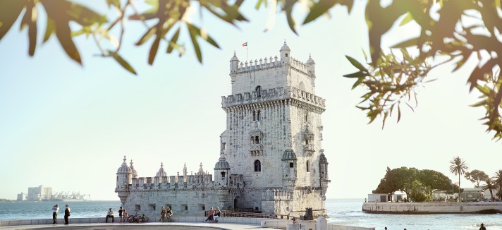 A histórica Torre de Belém