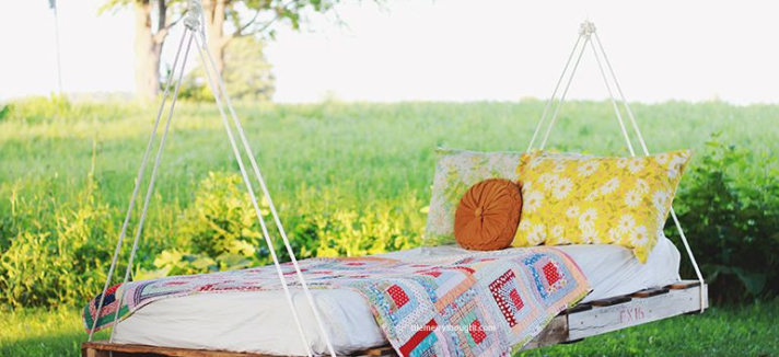 Precisas de umas cordas fortes e uma árvore robusta