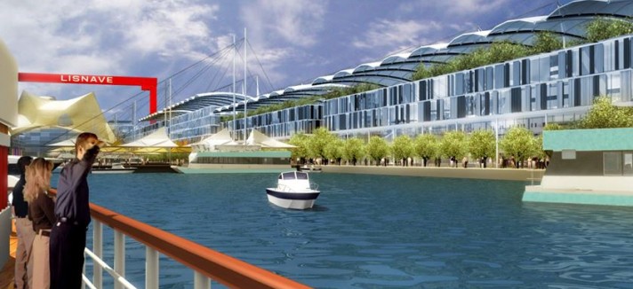 O terminal fluvial