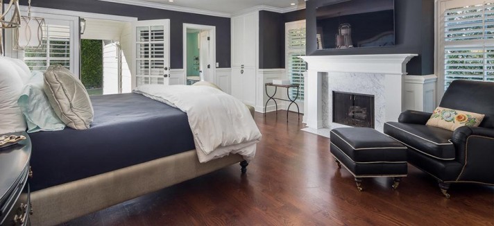 Um dos quatro quartos