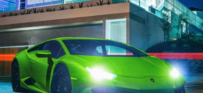 E de presente... um Lamborghini Huracan