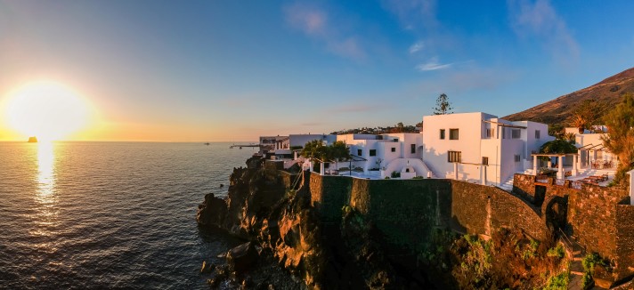 Um pôr do sol especial