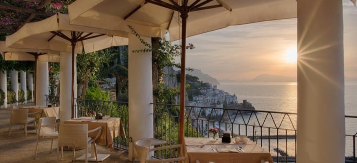 Na costa de Amalfi