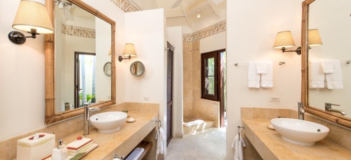 Uma casa de banho luxuosa
