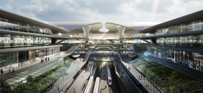 Um aeroporto com vegetação é o segredo