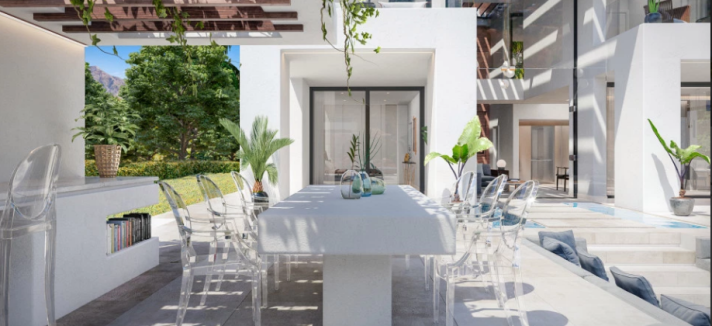 Uma zona de luxo ao ar livre