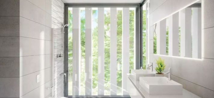 Uma casa de banho minimalista