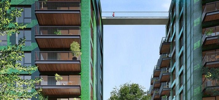 Complexo residencial Embassy Gardens em Londres