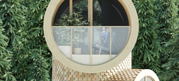 Uma casa que também é ecológica
