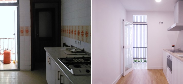 Antes e depois
