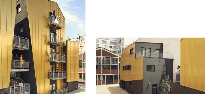 Inclui vivendas e estúdios de arte