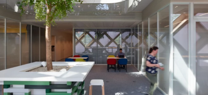 Um edifício moderno e eficiente