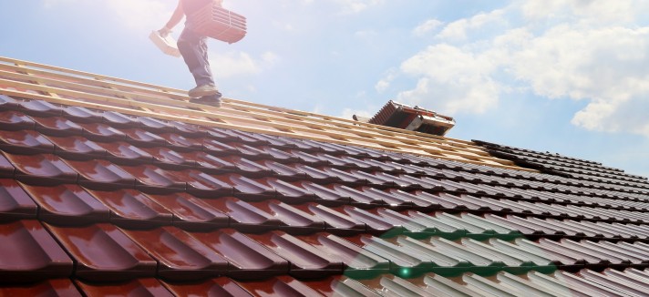 Faz uma revisão ao telhado 