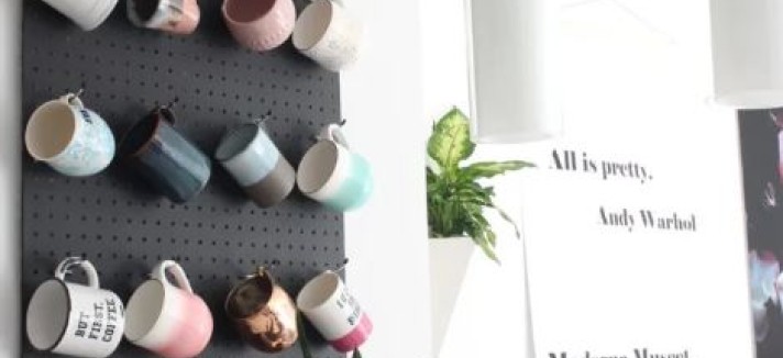 E para as canecas de café?