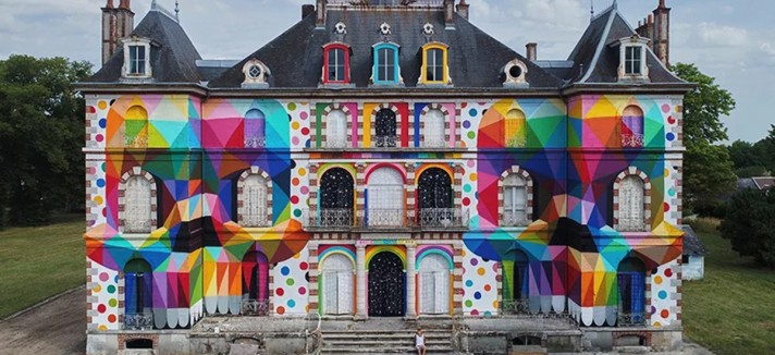 Palácio francês do século XIX