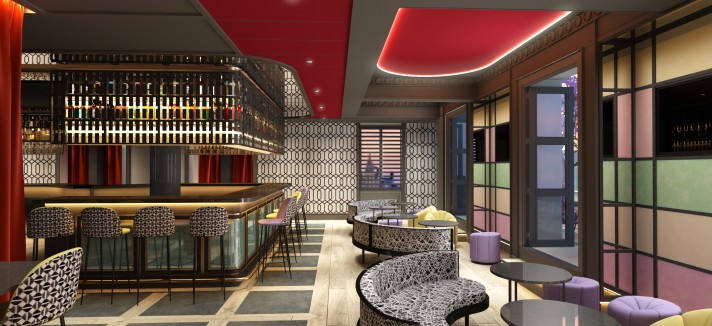 Destaca-se a decoração