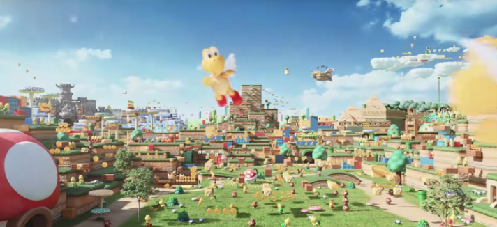 Imagens ilustrativas divulgadas pela Nintendo