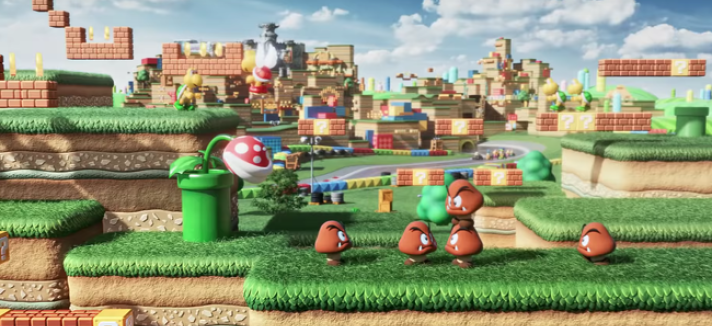 Imagens ilustrativas divulgadas pela Nintendo