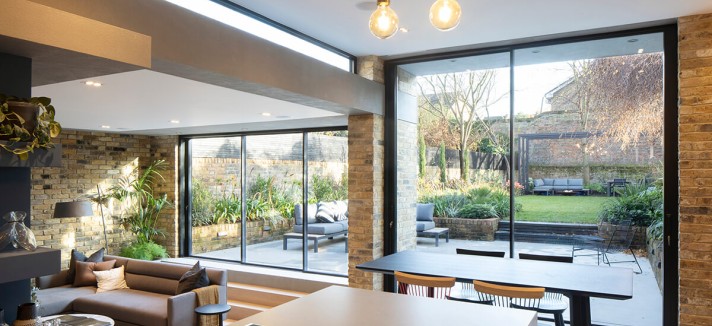 Saída direta para o jardim