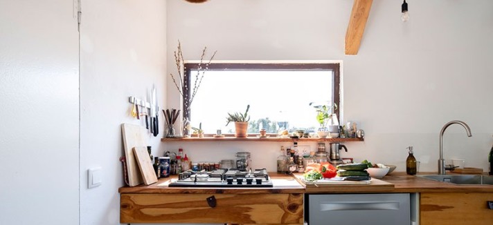 Tudo feito de madeira