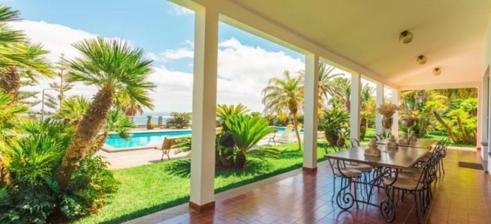 Um terraço para relaxar