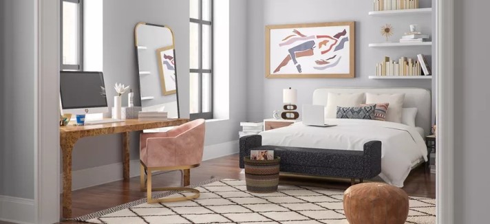 O quarto de Carrie Bradshaw