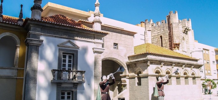 Exemplo de um edifício em formato miniatura