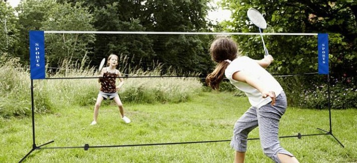 Rede de voleibol ou badminton
