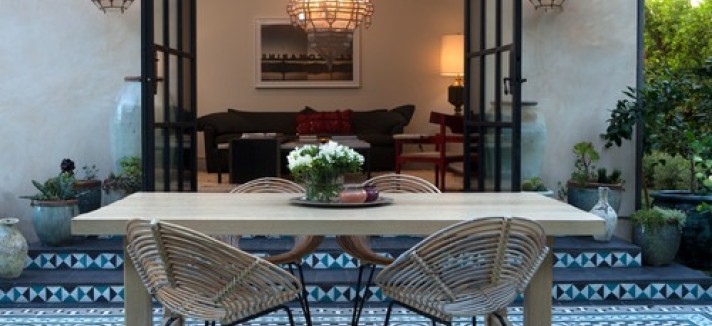 Azulejos ao ar livre